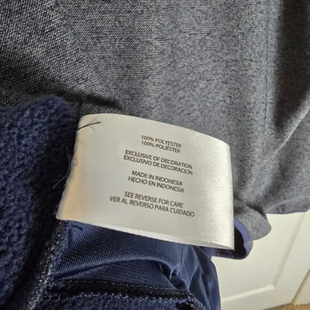 Eddie‎ Bauer Pullover-Gray/Blue-Men's L